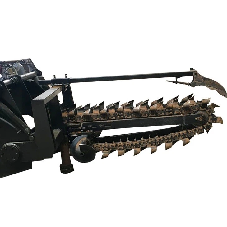 Double Chain Trencher Pipe Trencher